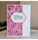 Wenskaart - Komt goed.... schatje! (rozen)