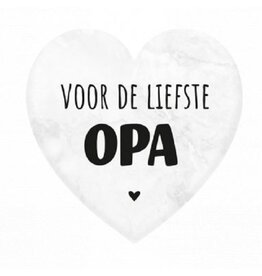 Hartenwens - voor de liefste opa