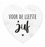 Hartenwens - voor de liefste juf