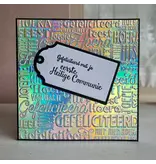 Wenskaart - eerste heilige communie (holografisch)