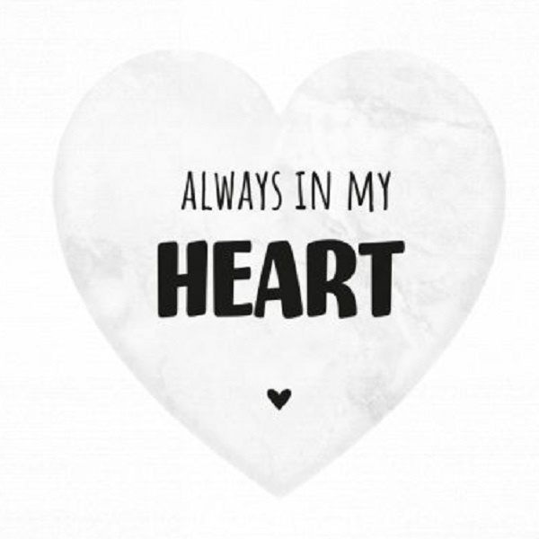 Hartenwens - Always in my heart