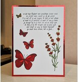 Wenskaart - Ga maar lieve vlinder