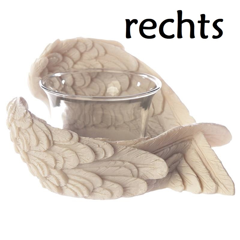 Theelichthouder Engelenvleugels