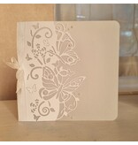 Wenskaart - vlinders (perkament)