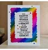 Wenskaart - Een kaartje met lieve wensen...