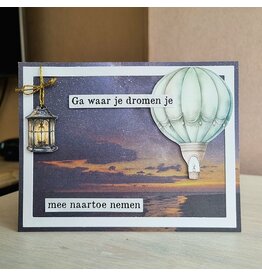 Kaart -  Ga waar je dromen je mee naartoe nemen