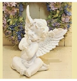 Beeld engeltje met uitgestrekt handje