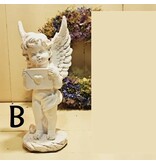 Beeld engel met een brief (prijs is per stuk!)