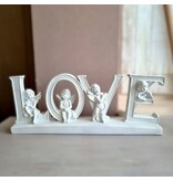 Beeld engeltjes LOVE