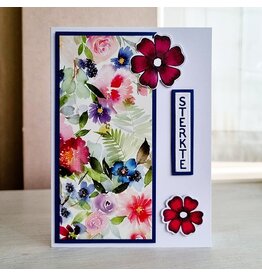 Kaart - Sterkte (bloemenpanel)