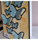 Wenskaart - Vlinders (alles komt goed, veel sterkte)