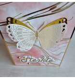 Wenskaart - Vlinder (Sterkte)