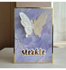Kaart - Vlinder (Sterkte)