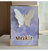 Wenskaart - Vlinder (Sterkte)
