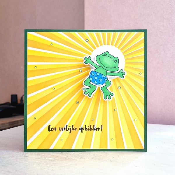 Wenskaart - Een vrolijke opkikker (bewegend!)