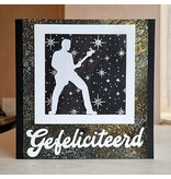 Wenskaart - Gefeliciteerd (electrische gitaar)