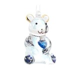 Raamhanger - Happy little bear (blauw)