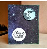 Wenskaart - Over the moon for you