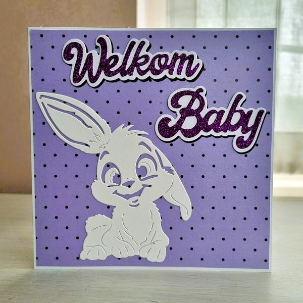 Wenskaart - Welkom baby