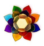 Lotus kaarshouder - 7 chakra's