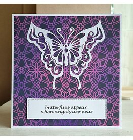 Kaart - Butterflies appear... (grote vlinder)