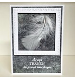 Wenskaart - witte veer