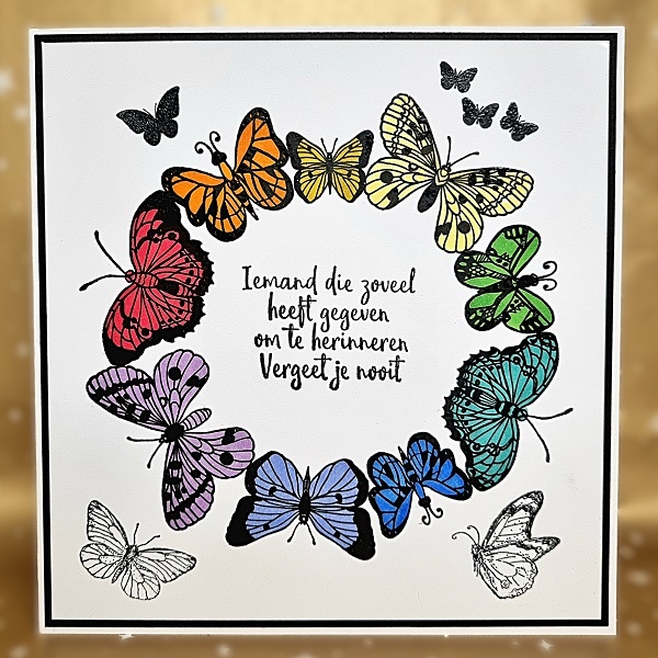 Wenskaart - Iemand die zoveel heeft gegeven...