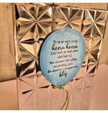 Wenskaart - er is er één jarig hoera hoera!