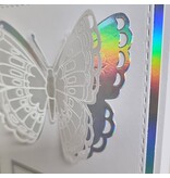 Wenskaart - Dat alle woorden van troost een bron van kracht mogen zijn (holografisch)