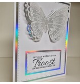 Wenskaart - Dat alle woorden van troost een bron van kracht mogen zijn (holografisch)