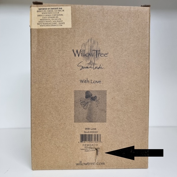 Willow Tree engeltje With Love (gevallen engeltje)