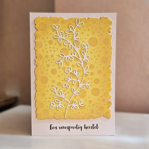 Wenskaart - Een voorspoedig herstel