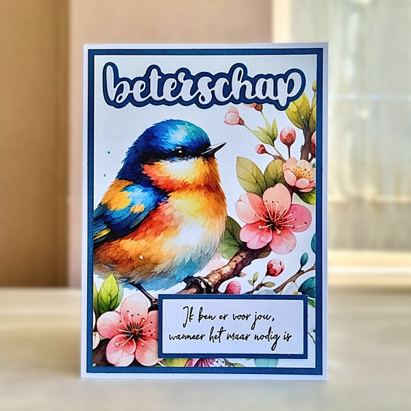 Wenskaart - Vogels (met mooie teksten)
