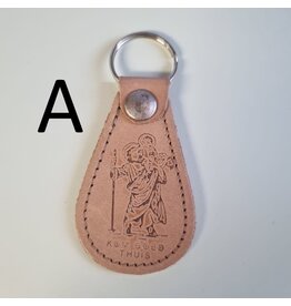Sleutelhanger Christoffel (gevallen engeltje)
