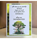 Wenskaart - een sprankje hoop...