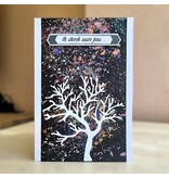 Wenskaart - Ik denk aan jou (boom)