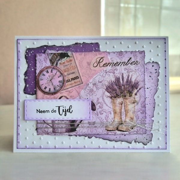 Wenskaart - Neem de tijd