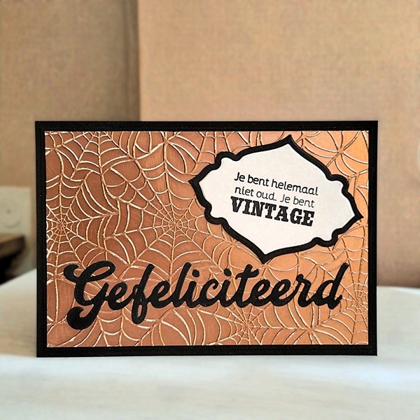 Wenskaart - Je bent helemaal niet oud. Je bent vintage