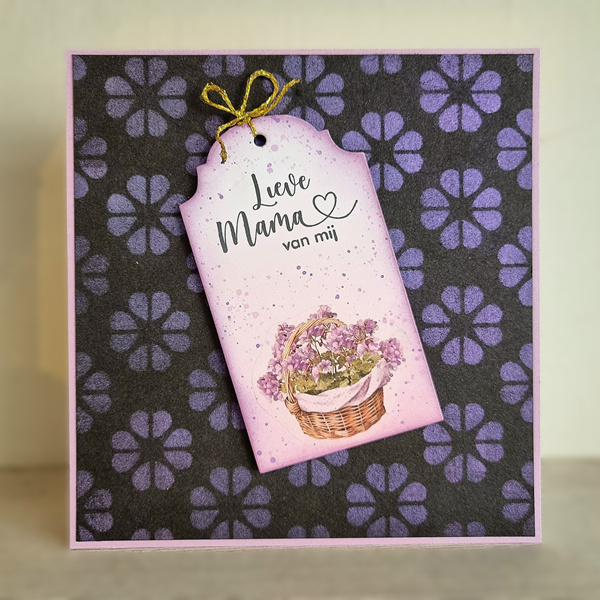 Wenskaart - Lieve mama van mij