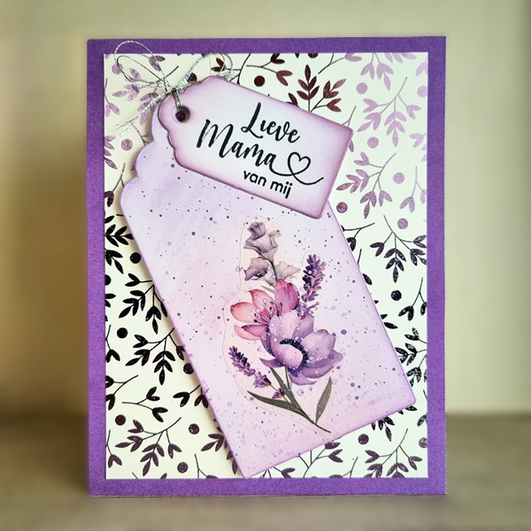 Wenskaart - Lieve mama van mij