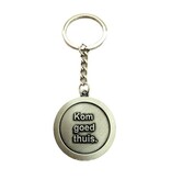 Christoffel muntje sleutelhanger