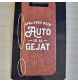 Sleutelhanger - Afblijven! (gevallen engeltje)