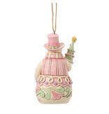 Sweets Snowman with Tree Hanging Ornament - kersthanger