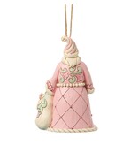 Sweets Santa with a Bag of Candy Hanging Ornament