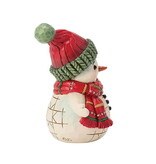 Jim Shore Mini Snowman Holding Bell