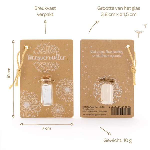 Wensvervuller (paardenbloem parapluutje)