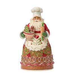 Gingerbread Pastry Chef Santa