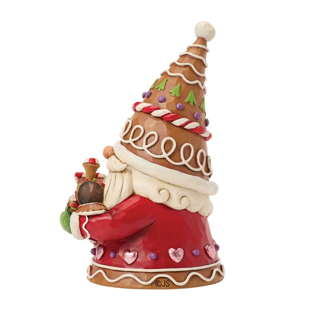 Jim Shore Gingerbread Gnome with Train