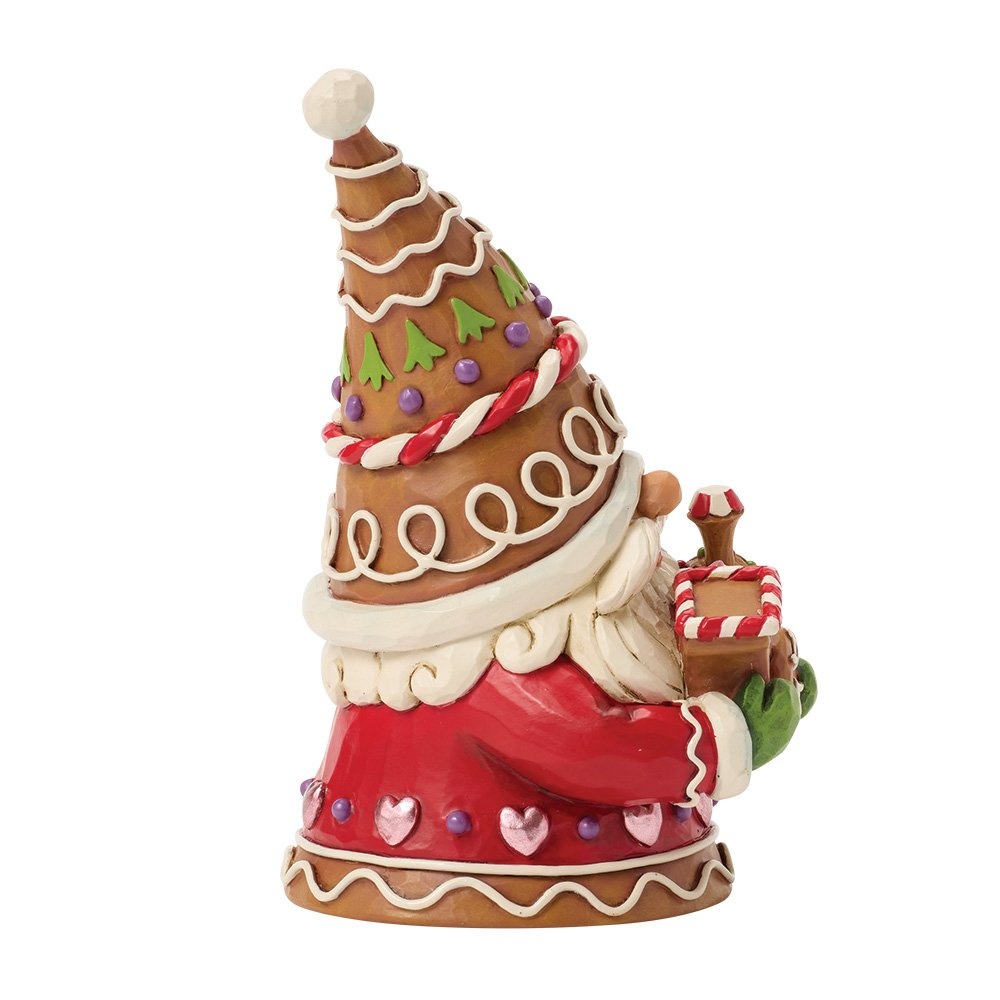 Jim Shore Gingerbread Gnome with Train