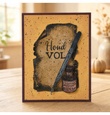 Wenskaart - Houd vol (vintage)